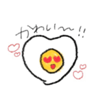ゆるいめだまやき（個別スタンプ：11）