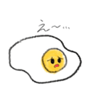 ゆるいめだまやき（個別スタンプ：17）