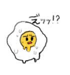 ゆるいめだまやき（個別スタンプ：18）