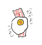 ゆるいめだまやき（個別スタンプ：21）