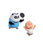 Panda Pange 3D 3（個別スタンプ：14）