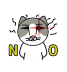 悲しい猫ルル（個別スタンプ：4）