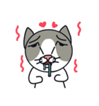 悲しい猫ルル（個別スタンプ：10）
