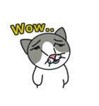 悲しい猫ルル（個別スタンプ：12）