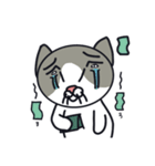 悲しい猫ルル（個別スタンプ：18）