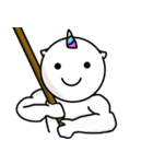筋肉ユニコーン（個別スタンプ：18）