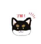 かわいい柴犬スタンプ♡（個別スタンプ：1）