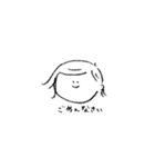 わたしの口ぐせすたんぷ（個別スタンプ：34）