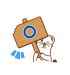 レイワンオコジョの日常（個別スタンプ：5）