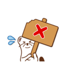 レイワンオコジョの日常（個別スタンプ：6）