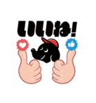 話が早いイヌ（個別スタンプ：6）
