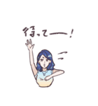 いろんな言葉であいさつ！(日本語.ver)（個別スタンプ：14）