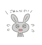 ゆるく生きてますうさぎ（個別スタンプ：4）