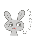 ゆるく生きてますうさぎ（個別スタンプ：20）