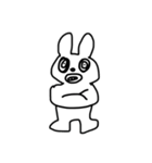 にらうさぎ45（個別スタンプ：8）