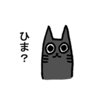 休日の猫（個別スタンプ：1）