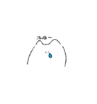 ゆるい白ねこちゃん(日常使い)（個別スタンプ：6）