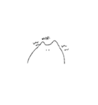 ゆるい白ねこちゃん(日常使い)（個別スタンプ：15）