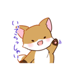 キツネの日常で使えるスタンプ（個別スタンプ：18）
