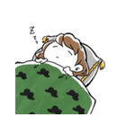 ぶきっちょガール（個別スタンプ：5）