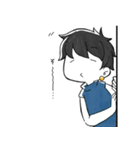ぶきっちょガール（個別スタンプ：10）