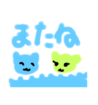 てがき くろとしろすたんぷ2（個別スタンプ：21）