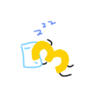 おかしな数字たち（個別スタンプ：3）