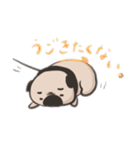 短足ワンコ（パグ編）（個別スタンプ：5）