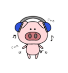 ぶたさんのルーティン（個別スタンプ：8）