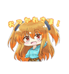伝 オリキャラ専用 スタンプ（個別スタンプ：8）
