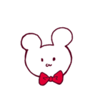 耳が縮んだうさぎさん（個別スタンプ：1）