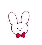 耳が縮んだうさぎさん（個別スタンプ：2）