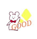 耳が縮んだうさぎさん（個別スタンプ：18）