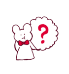 耳が縮んだうさぎさん（個別スタンプ：22）