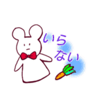 耳が縮んだうさぎさん（個別スタンプ：27）