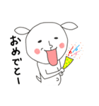 にぎやかヤギ【毎日全力】（個別スタンプ：30）
