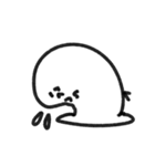 とろけるアザラシ（個別スタンプ：7）