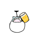 でぶねこミノムシ（個別スタンプ：7）