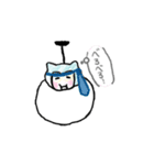でぶねこミノムシ（個別スタンプ：9）