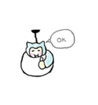 でぶねこミノムシ（個別スタンプ：10）