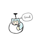 でぶねこミノムシ（個別スタンプ：11）