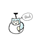 でぶねこミノムシ（個別スタンプ：12）