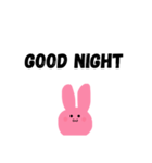 かわいーいうさちゃんのスタンプ（個別スタンプ：5）