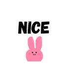 かわいーいうさちゃんのスタンプ（個別スタンプ：6）