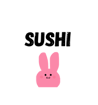 かわいーいうさちゃんのスタンプ（個別スタンプ：8）