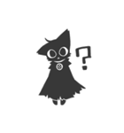 名もなき黒猫スタンプ（個別スタンプ：18）