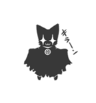 名もなき黒猫スタンプ（個別スタンプ：20）
