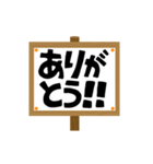 くるくる回転！ねことデカ文字（個別スタンプ：2）