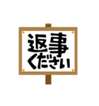 くるくる回転！ねことデカ文字（個別スタンプ：5）