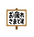 くるくる回転！ねことデカ文字（個別スタンプ：13）